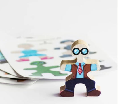 Flockmen - Lot de 16 autocollants de personnage