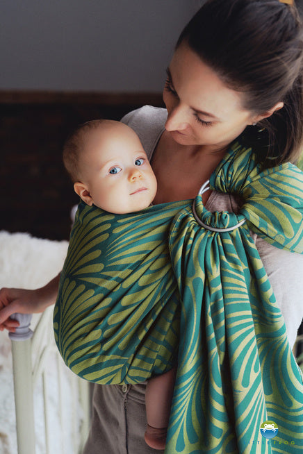 Little Frog Ring Sling Spring Plumes