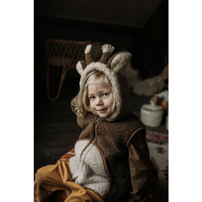 Alwero Gilet sans manches Girafy en laine