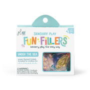 Glo Pals Fun Fillers pour bouteille et jeu sensoriel - Océan