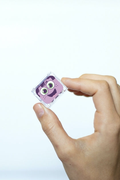 Glo Pals Cubes lumineux Lila Violet - Lot de 4