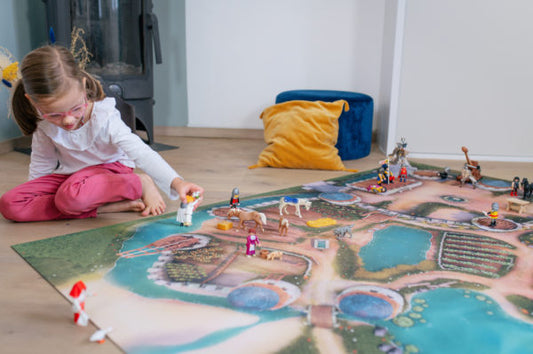 Grand Tapis Carpeto Cité Médiévale 120 x 180 cm