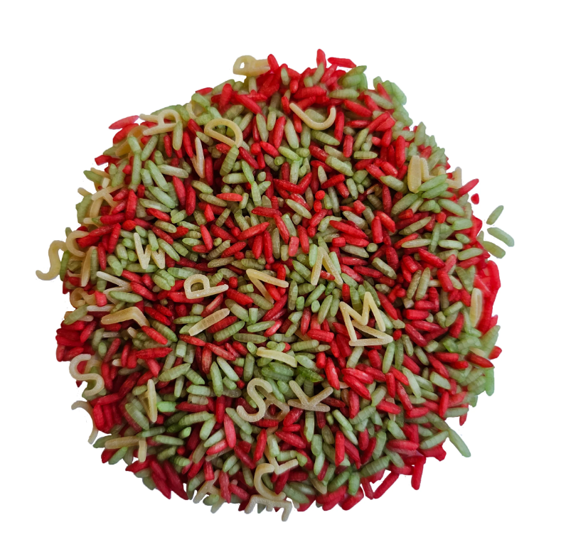 Grennn Riz Sensoriel Lettres - 500gr