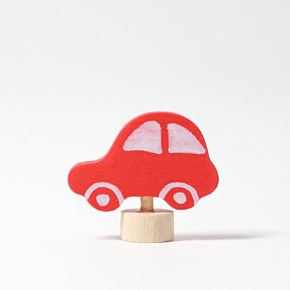 Grimm's Figurine en bois Voiture rouge