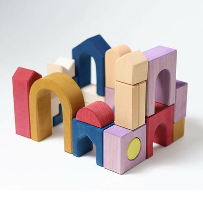 Grimm's Tiny Art Collection Set de Construction Panorama