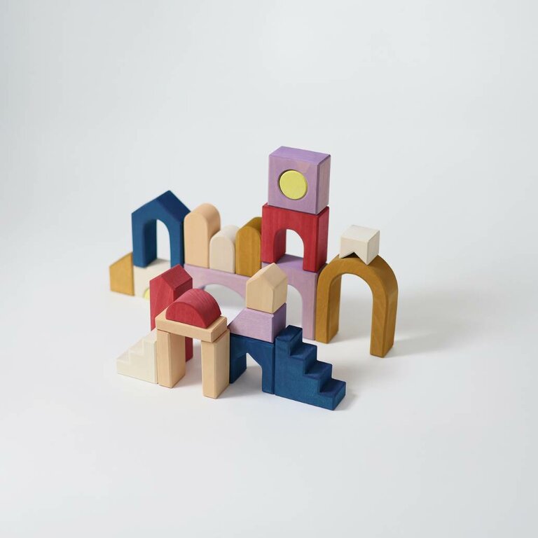 Grimm's Tiny Art Collection Set de Construction Panorama