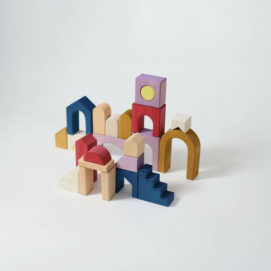 Grimm's Tiny Art Collection Set de Construction Panorama