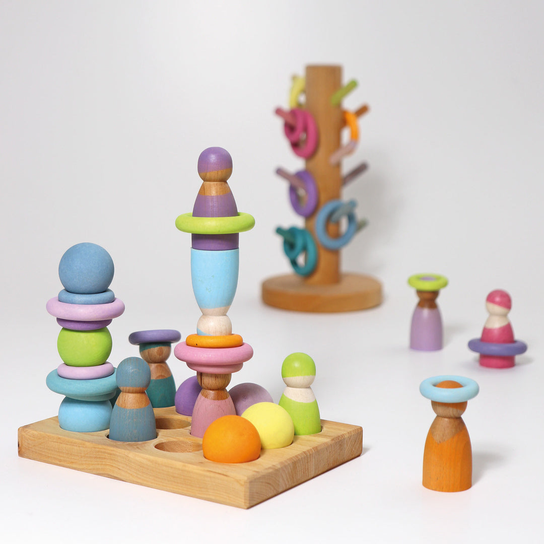 12 Petites Boules Pastel Grimm's