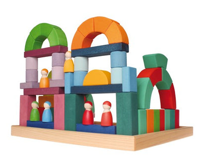 Gros blocs de constructions Architecture Romane 62 pièces GRIMM's