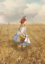 Carte Postale Harvest Girl