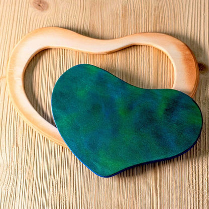 BumbuToys Lac en forme de coeur en bois