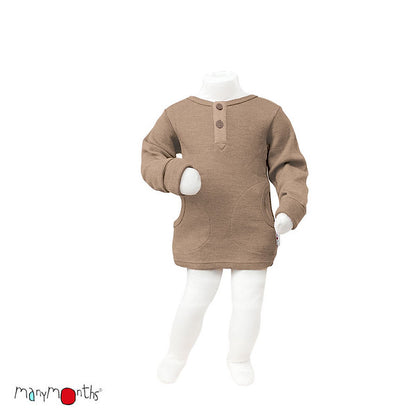 MANYMONTHS Henley T-shirt manches longues - Coloris 2023