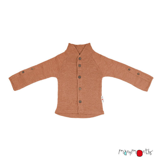 MANYMONTHS Gilet en laine col boutonné - Coloris 2022