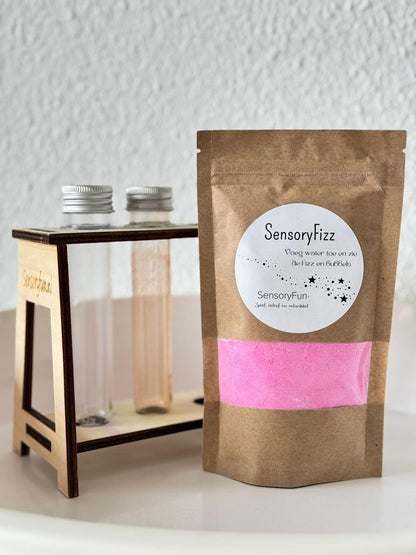 SensoryFizz Jeu de potions magique Support pour 3 tubes