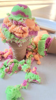 Kiddi Cornets de Glace à fond Plat - Lot de 2