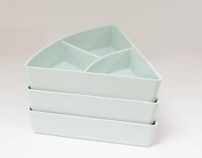 Inserts de rangement Lot de 3 Vert pour Plateau de jeux sensoriels PlayTRAY