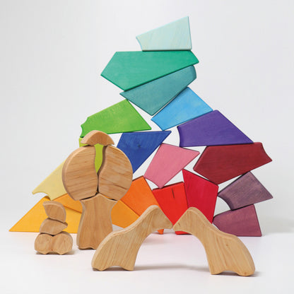 Grand puzzle et jeu de construction Lion Grimm's