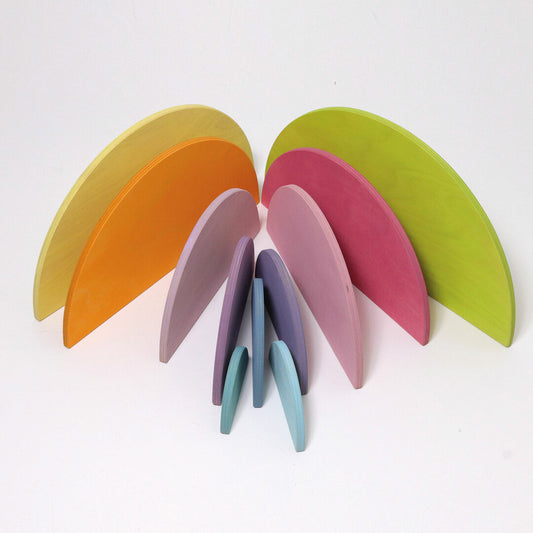 Demi-cercles Pastel Grimm's - 11 pièces