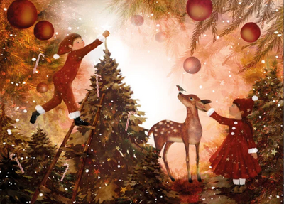 Carte postale Jolly Jingle - Illustratrice Bijdehansje