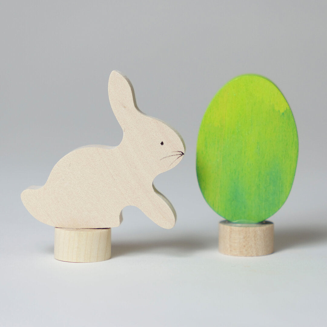Grimm's Figurines Pâques Batik Vert - Lot de 2