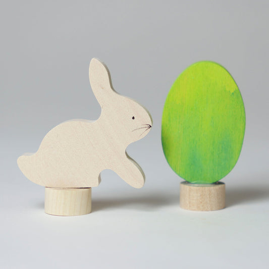 Grimm's Figurines Pâques Batik Vert - Lot de 2