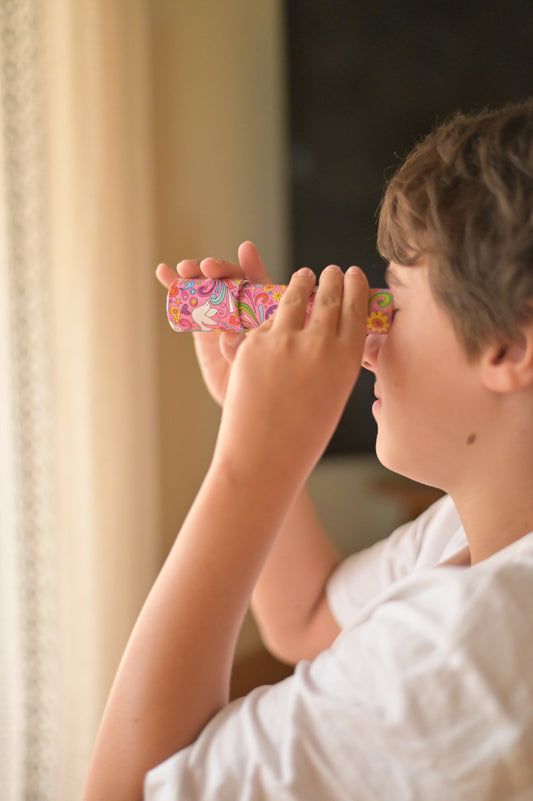 Kaleidoscoop Werveling van kleuren Goki