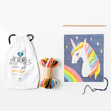 Kit de tapisserie à broder Licorne Sozo
