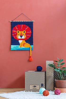 Kit de tapisserie à broder Lion Sozo