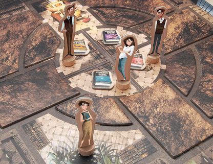 La librairie mysterieux - The mysterious library Jeu de société Marbushka