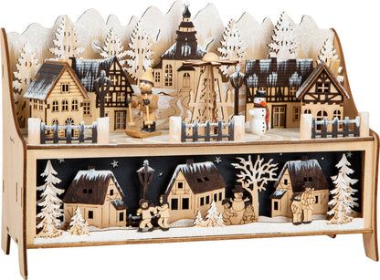 Lampe en bois Rêve Hivernal