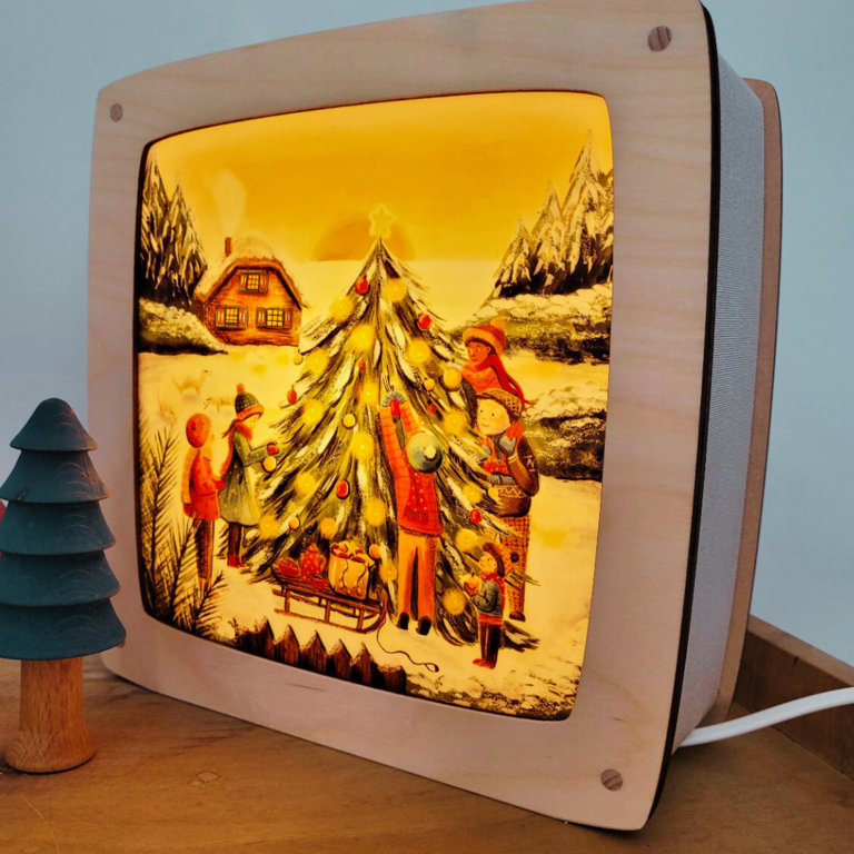 Lampe au fil des saisons - Luminae - Het Houtlokael