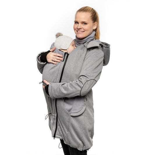 Liliputi Mamacoat manteau de portage et grossesse 4 en 1 Shark