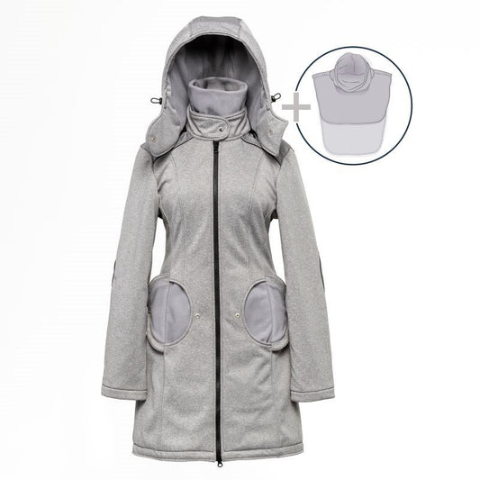 Liliputi Mamacoat manteau de portage et grossesse 4 en 1 Shark