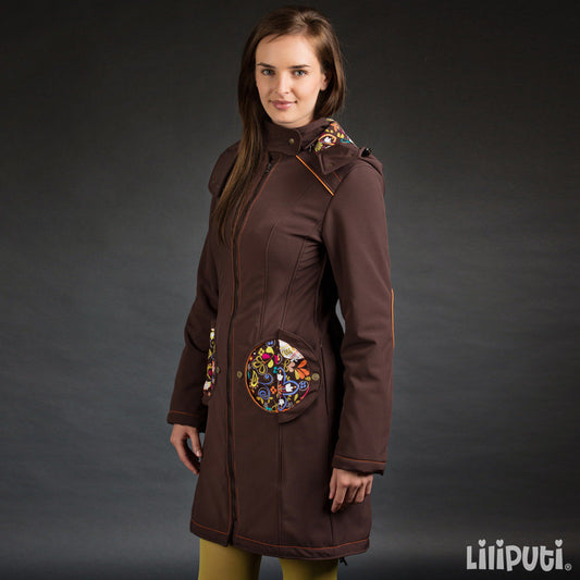Liliputi Mamacoat manteau de portage et grossesse 4 en 1 Folk Tale