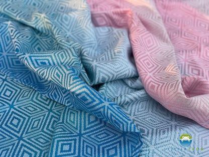 Little Frog Echarpe de portage Jacquard Elafonisi Cube