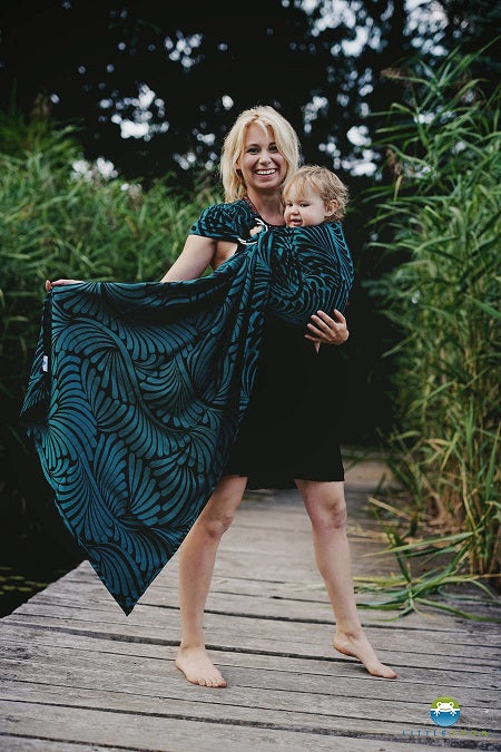Little Frog RingSling Dark Plumes