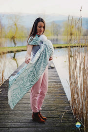 Little Frog RingSling Jacquard Forrest Plumes