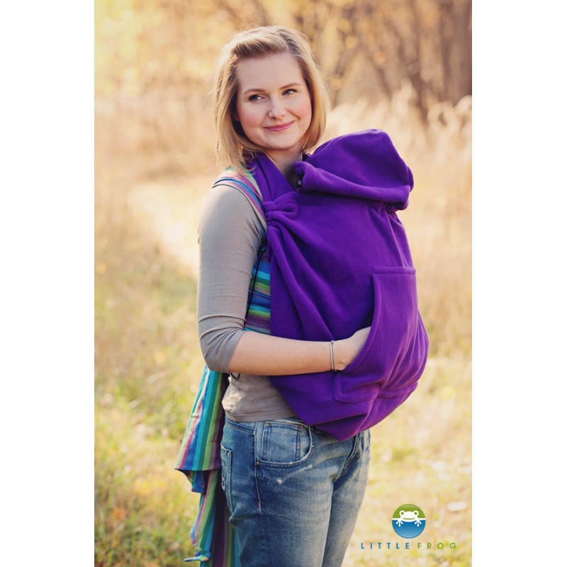 Couverture de portage Little Frog violet