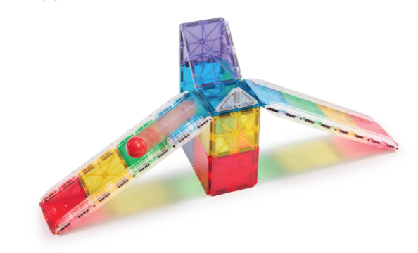 Magna Tiles Jeu magnétique Rail Racers - 33 pièces