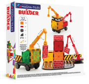 Magna Tiles Jeu magnétique - Construction Lot de 32 pièces
