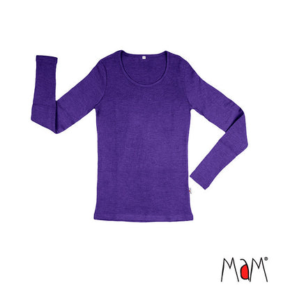 MaM T-shirt Femme manches longues en laine - coloris 2024