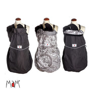 MaM Couverture de portage 4 Saisons - 3 en 1 Evolutif Stone Grey - Paisley