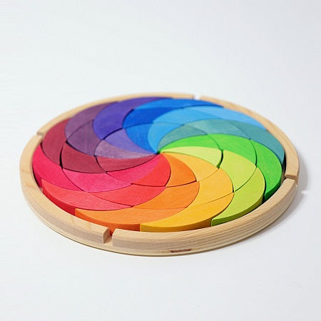 Mandala roue Arc-en-ciel Grimm's