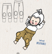 MANYMONTHS Baby Joggers en laine - coloris 2026