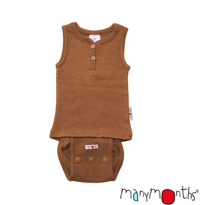 MANYMONTHS Body/shirt en laine Sans manches - Couleurs 2022/2023