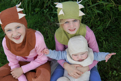 MANYMONTHS Cagoule DINO en laine - Coloris 2022