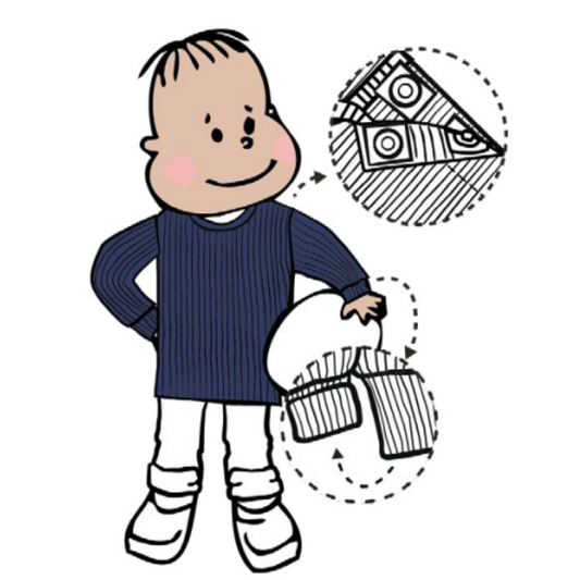 MANYMONTHS T-shirt manches longues en laine - divers coloris