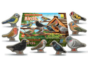 Oiseaux Pierres sensorielles Lot de 8 Yellow Door