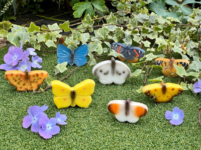 Papillons Pierres sensorielles Lot de 8 Yellow Door