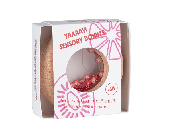 Petit Boum Hochet sensoriel Beignet Tomates